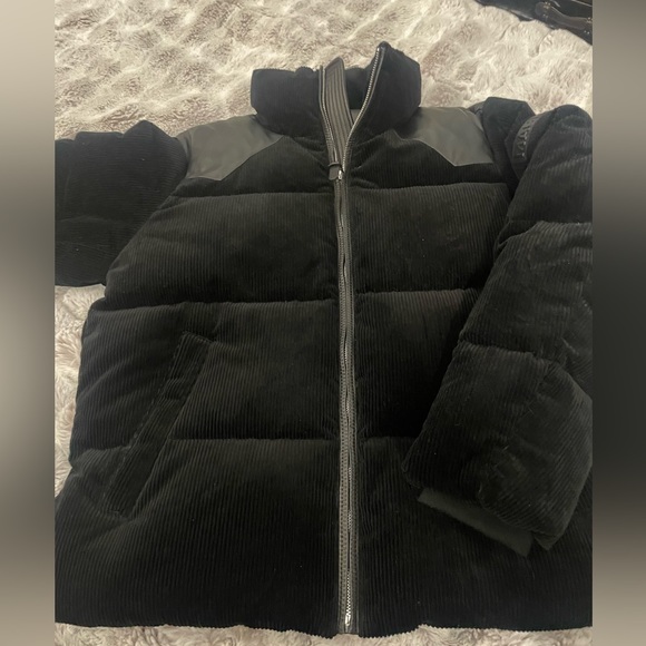 Mackage Mens Rocco Corduroy Down Jacket Sz 44/L - Picture 9 of 10
